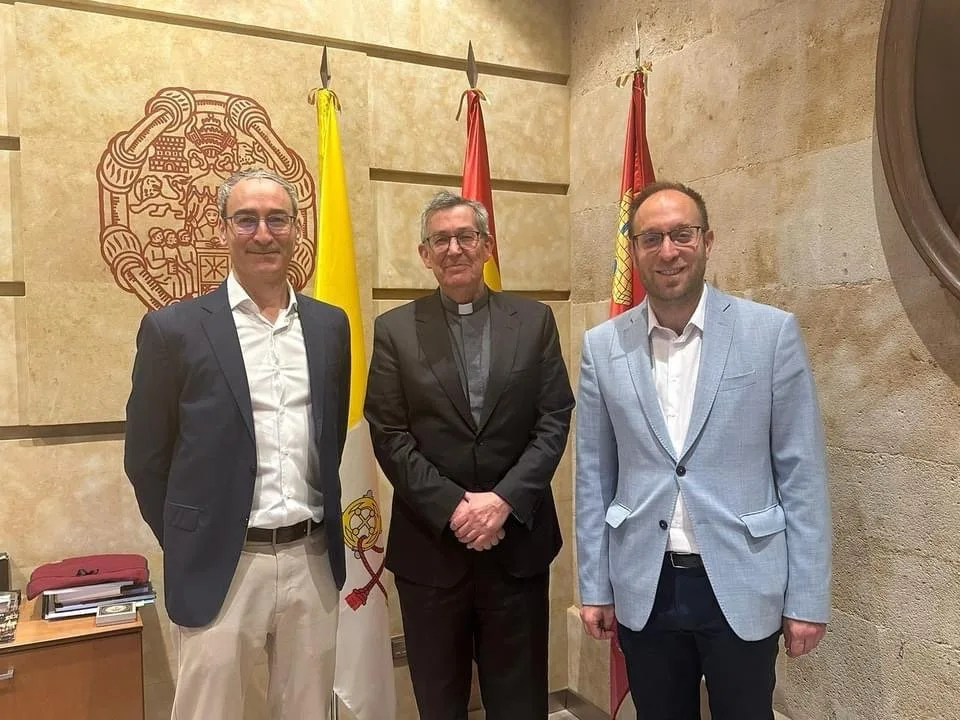 Reunión con la Universidad Pontifica de Salamanca