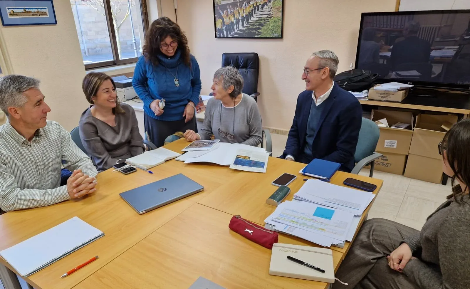 La Fundación ”la Caixa” visita Ciudad Rodrigo